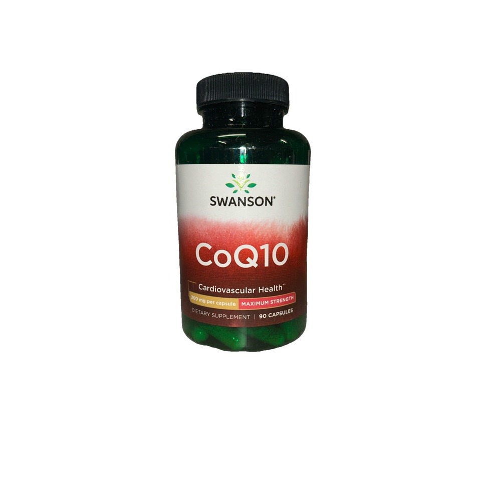 Swanson CoQ10 Capsules, 200 mg, 90 Count (D1)‎